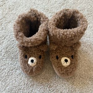 Adorable Brown Bear Slippers